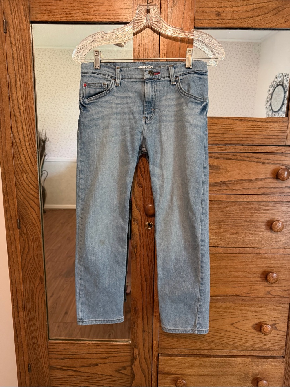 Wrangler Boys Taper Fit Size 10 Husky Jeans